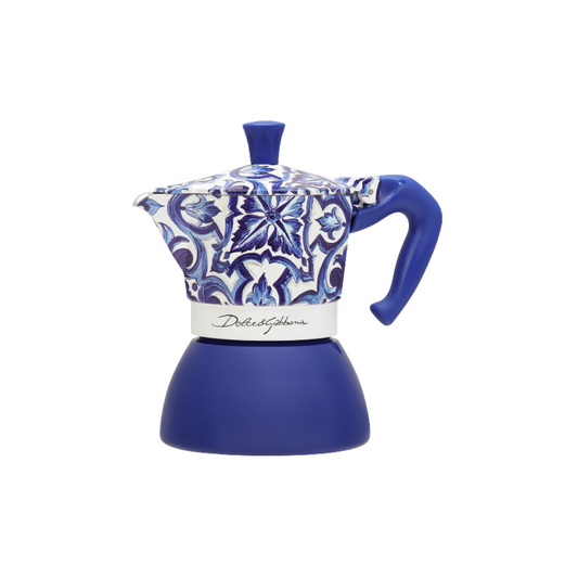 Bialetti X Dolce&Gabbana Blue Mediterranean Moka Induction - Tiny Lux
