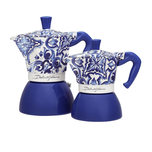Bialetti X Dolce&Gabbana Blue Mediterranean Moka Induction - Tiny Lux
