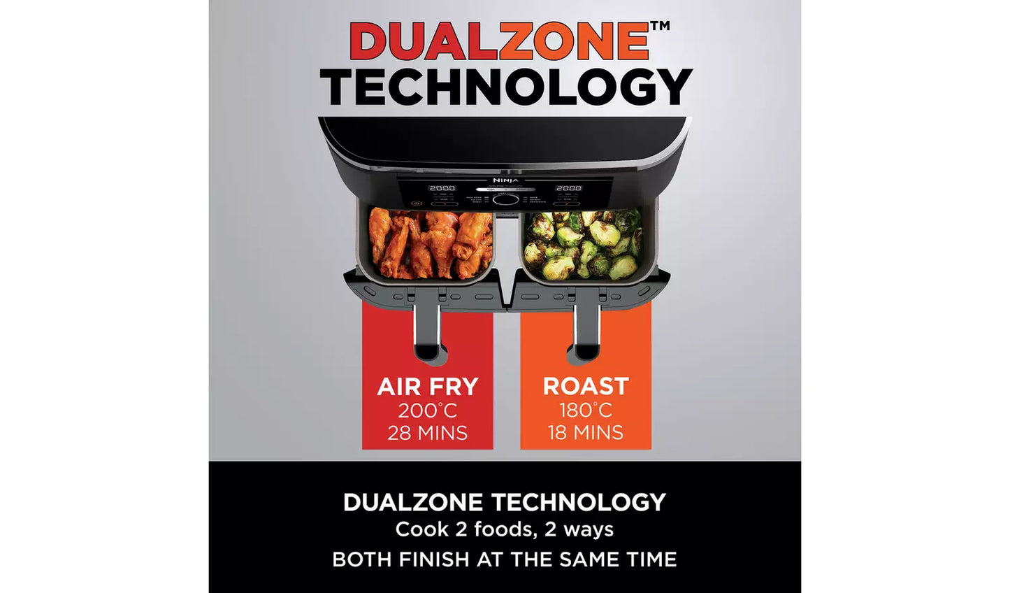 Ninja Foodi MAX Dual Zone Air Fryer AF400 - Black