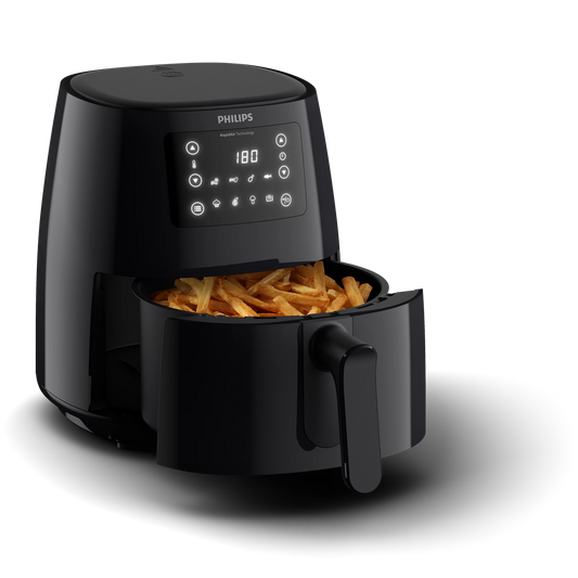 Philips 3000 series HD9243/90 fryer Single 4.1 L 1550 W Hot air fryer Black image 1