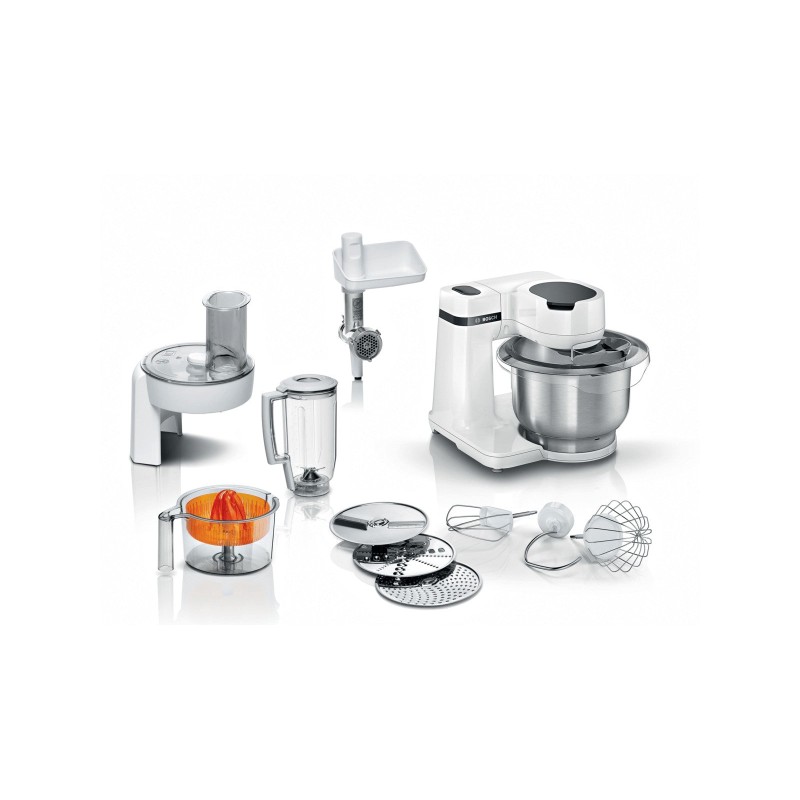 Bosch Serie 2 MUMS2EW40 robot culinaire 700 W 3.8 L Blanc