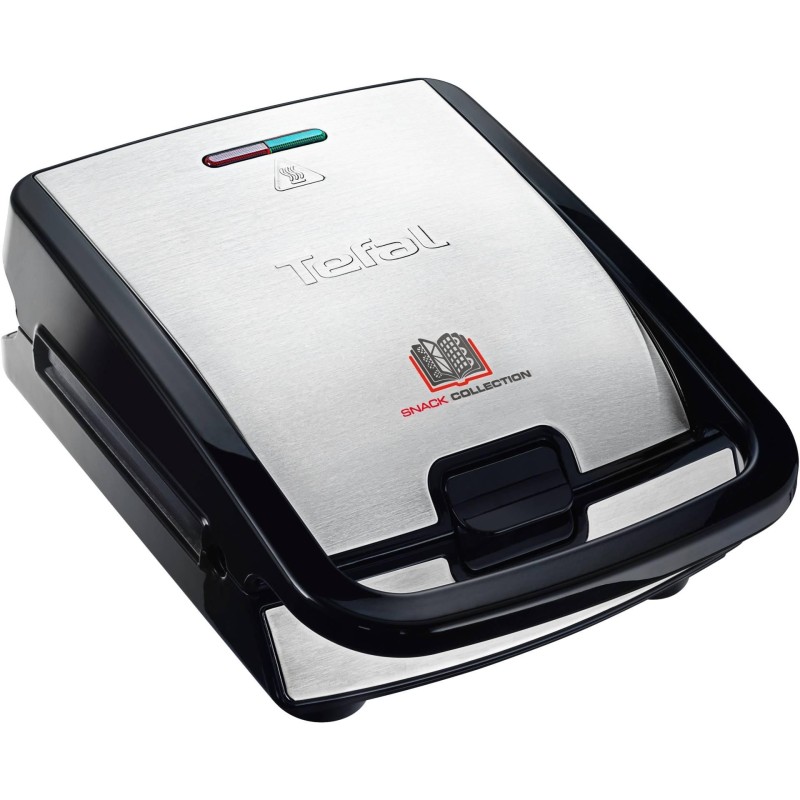 Tefal Snack Collectie SW852D sandwichmaker 700 Zwart, RVS
