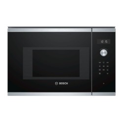 Bosch Serie 6 BFL524MS0 mikrovågsugn svart, rostfritt stål Solo