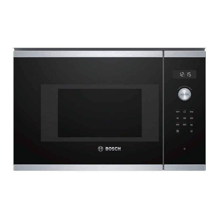 Bosch Serie 6 BFL524MS0 microwave Black, Stainless steel Solo