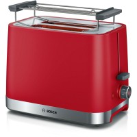 Bosch TAT4M224 toaster 2 slice(s) 950 W Red