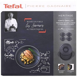 Tefal 352733 Pierre Gagnaire Heritage Kochtopf-Set 4teilig
