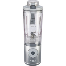 Ninja BC251EUSL 0.57 L Portable blender Silver, Transparent