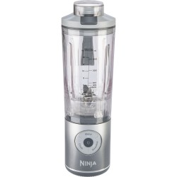 Ninja BC251EUSL 0.57 L Portabel mixer Silver, Transparent