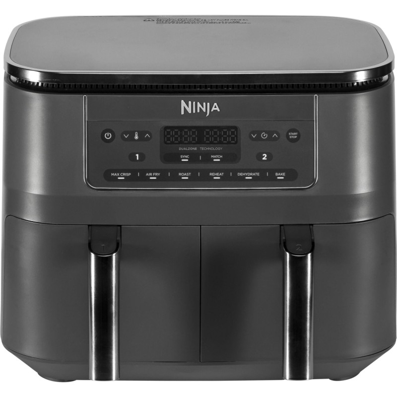 Ninja DZ300EU friteeraus Kaksois 7.6 L Erillinen 2400 W Kuumailmafriteeraus