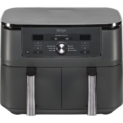 Ninja DZ400EU friteuse Double 9.5 L Autonome 2470 W Friteuse à air chaud
