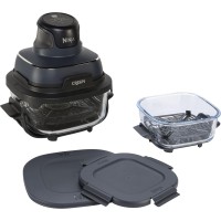 Ninja CRISPi Single 3.8 L 1700 W Freidora de aire Azul, Gris,