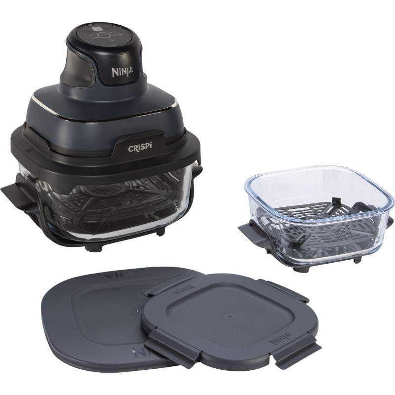 Ninja CRISPi Single 3.8 L 1700 W Freidora de aire Azul, Gris,