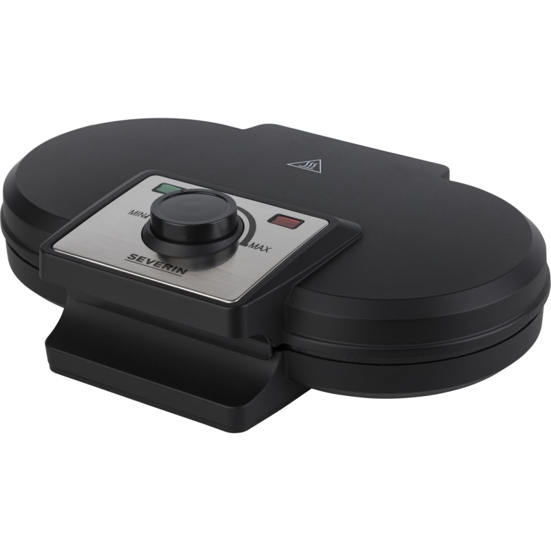 Severin WA 2106 gaufrier 2 gaufre(s)) 1200 W Noir - Severin WA