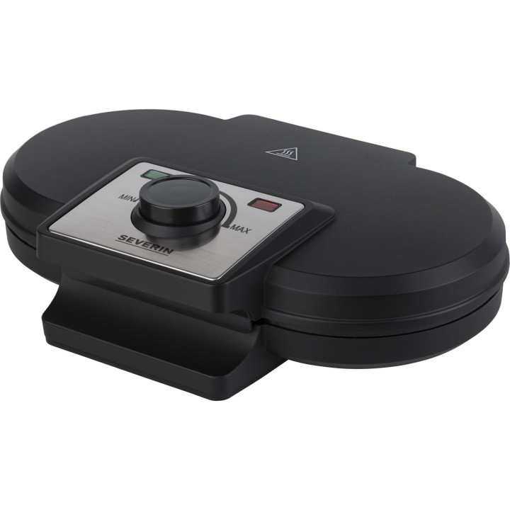 Severin WA 2106 waffle iron 2 waffle(s) 1200 W Black - Severin WA