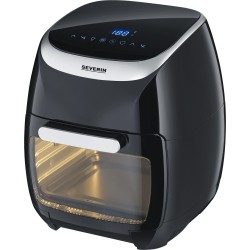 Severin FR2446 Einzelprodukt 11 L Freistehend 2000 W Heißluftfritteuse Schwarz,