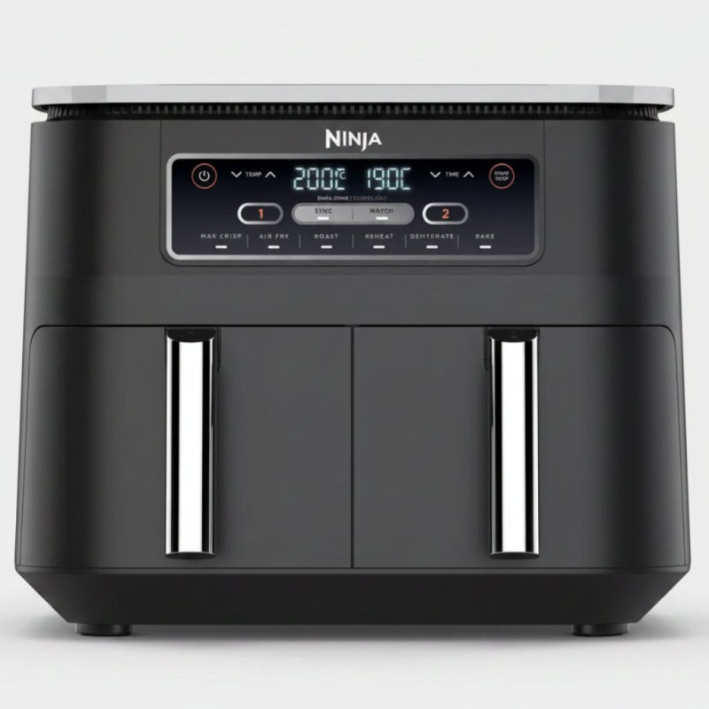 Ninja Foodi Dual Zone Air Fryer AF300UK | 7.6L Kapacitet