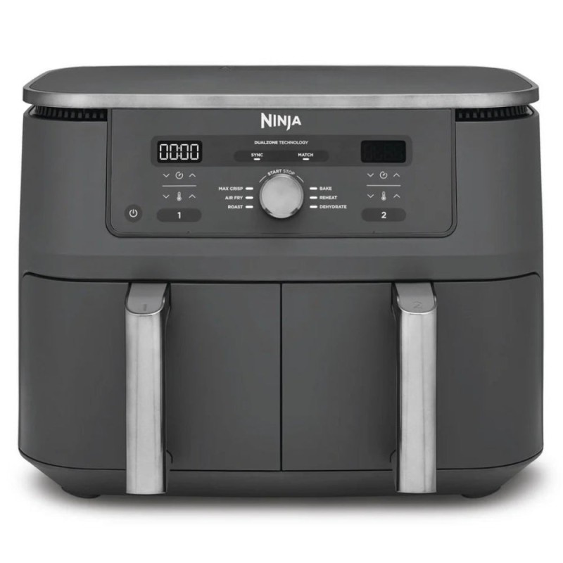 Friggitrice ad aria Ninja a doppia zona 9.5L, 6-in-1 | DZ400UK