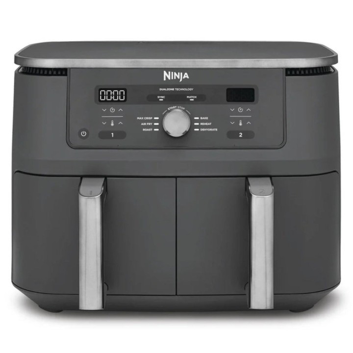 Ninja Dual Zone Air Fryer 9.5L, 6-in-1 | DZ400UK