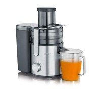 Severin ES 3570 Centrifugal juicer 800 W Black, Stainless steel -