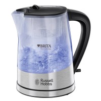 Russell Hobbs Purity vedenkeitin 1 L 2200 W musta, hopea,