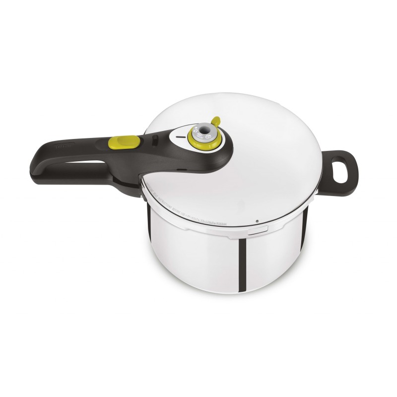 Tefal P2530738 Sicher 5 Neo Schnellkochtopf aus Edelstahl, 6 L,