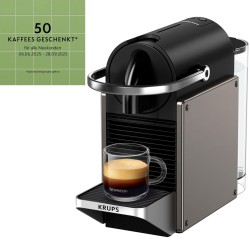 Krups Pixie XN306T10 kaffemaskine Halvautomatisk Kapselkaffemaskine 0.