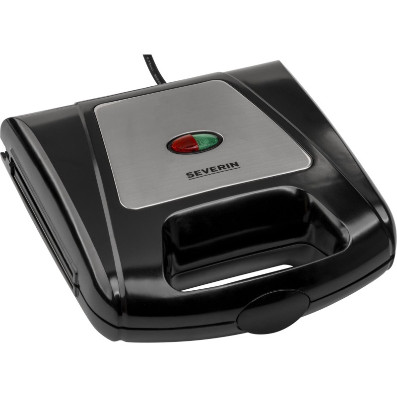 Severin 2968 2 wafel(s)) 1000 W Zwart, Chroom - Severin 2968, 2