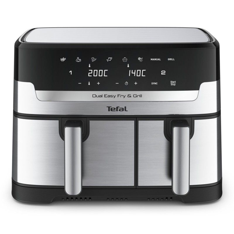 Tefal Dual Easy Fry and Grill EY905D Double 8.3 L Stand-alone 2700 W