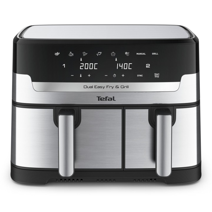 Tefal Dual Easy Fry and Grill EY905D Double 8.3 L Stand-alone 2700 W