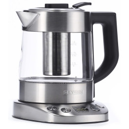 Severin WK 3473 electric kettle 1 L 2200 W Stainless steel,