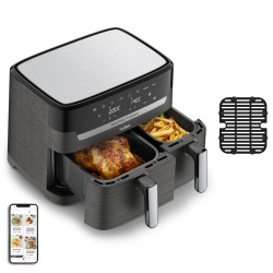 Tefal Dual Easy Fry y Grill EY905B Doble 8.3 L De pie 2700 W