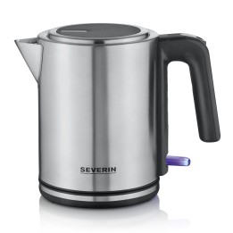 Severin WK 3489 electric kettle 1 L 2400 W Black, Silver - Severin WK