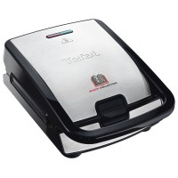 Tefal SW854D sandwichmaker 700 W Zwart, RVS - Tefal