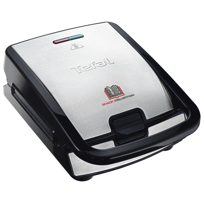 Tefal SW854D sandwichmaker 700 W Zwart, RVS - Tefal