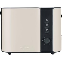 Severin AT 9576 toaster 2 slice(s) 800 W Beige, Black - Severin AT