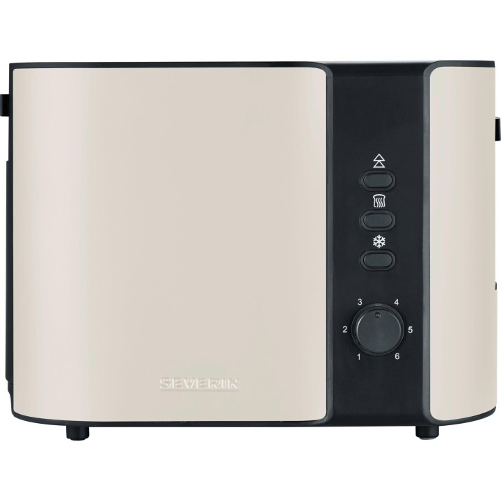 Severin AT 9576 toaster 2 slice(s) 800 W Beige, Black - Severin AT
