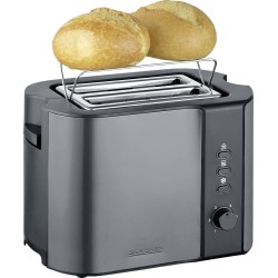 Severin AT 9573 toaster 2 slice(s) 800 W Anthracite, Black - Severin