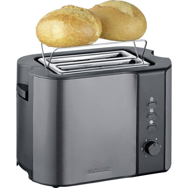 Severin AT 9573 brødrister 2 skive(r) 800 W Antracit, Sort - Severin