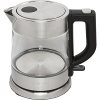 Severin WK 3468 bollitore elettrico 1 L 2200 Nero, Acciaio inossidabile,