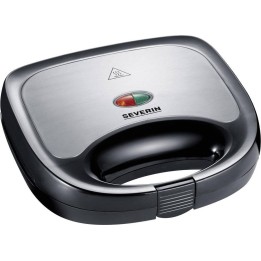 Severin SA 2969 sandwich maker 600 W Black, Stainless steel - Severin