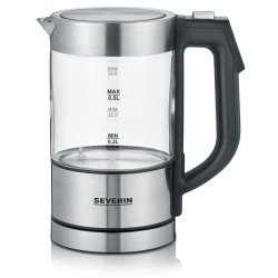 Severin WK 3458 elkedel 0.5 L 1100 W Sort, Transparent -