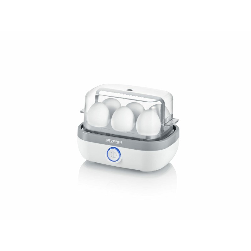 Severin EK 3164 munankeitin 6 munat) 420 W Grey, White - Severin EK