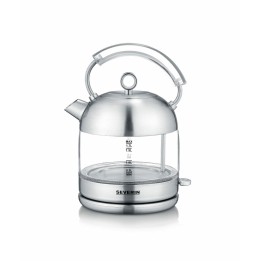 Severin WK 3459 electric kettle 1.7 L 2400 W Stainless steel -