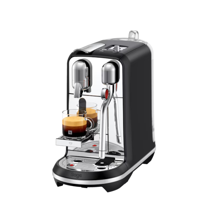 Sage Nespresso Creatista Plus Black Truffle | Automatic Milk Frother