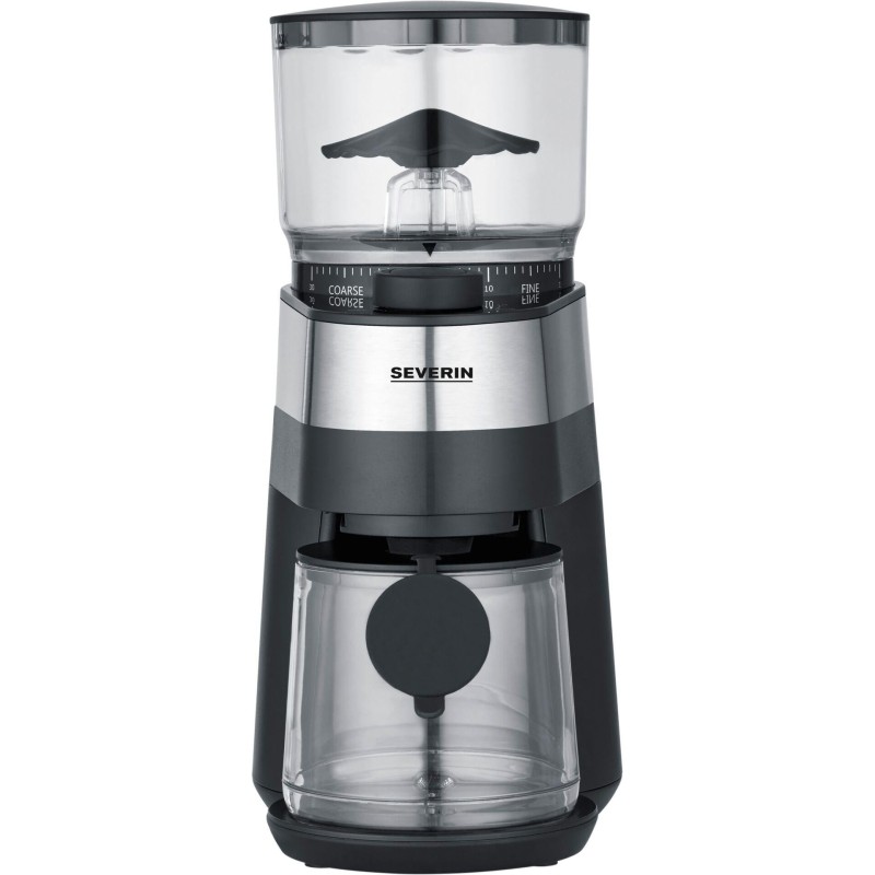 Severin KM 3880 kahvimylly 140 W musta, ruostumaton teräs - Severin