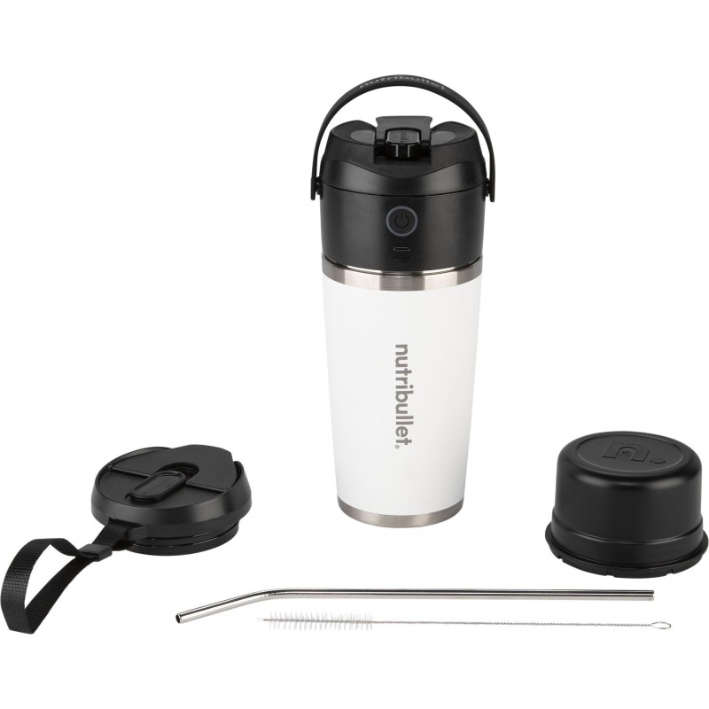 NutriBullet Flip 0.59 L Draagbare blender Zwart, Wit - NutriBullet