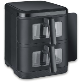 Severin FR 2468 Double 11 L Stand-alone 2800 W Hot air fryer Black -
