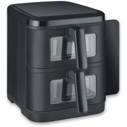 Severin FR 2468 Doble 11 L Independiente 2800 Freidora de aire W Negro -