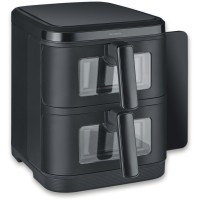 Severin FR 2468 Dobbel 11 L Frittstående 2800 W Varmluftsfrityser Svart -