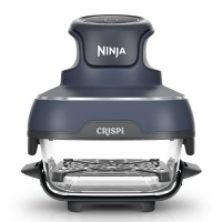 Ninja CRISPi 4-en-1 Freidora de aire de vidrio portátil - Cyber Space FN101UKGY - Freidoras de aire Ninja